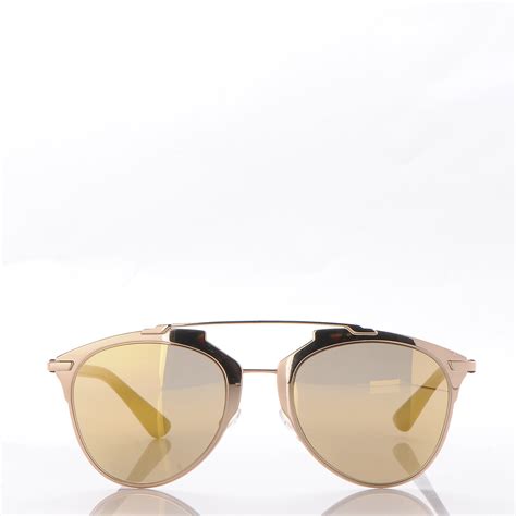 dior reflected sunglasses gold|christian Dior sunglasses red.